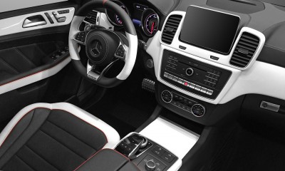 Black & White: GLE Coupe Interior
