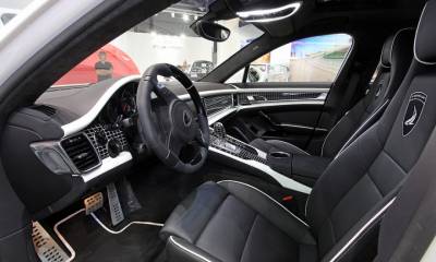 Porsche Panamera Stingray White ADV.1 interior