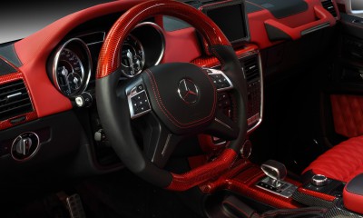 Mercedes-Benz G63 RED interior
