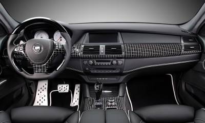 BMW CLR X 650 Lumma M White interior