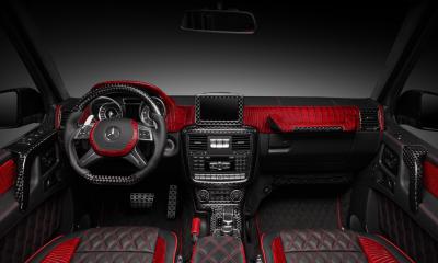 Mercedes Benz G65 Red Interior