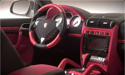 Red Carbon interior